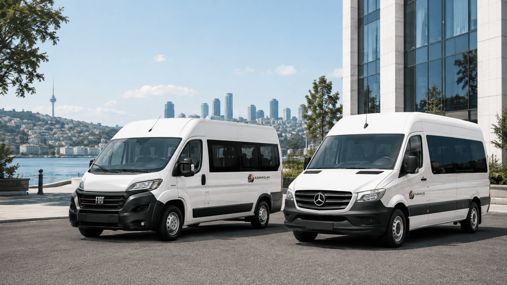 Karaaslan Turizm servis araçları İstanbul'da